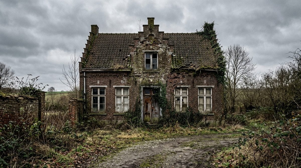 Logement dégradé ou insalubre en Belgique (illustration)